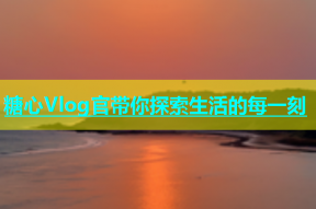 糖心Vlog官带你探索生活的每一刻