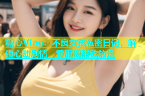 糖心Vlog：不良女孩私密日记，解锁心动剧情，零距离甜欲放送