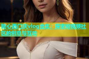 糖心西门庆vlog合集：探索短视频社区的创意与互动