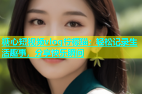 糖心短视频vlog柠檬猫：轻松记录生活趣事，分享快乐瞬间