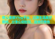 糖心连接Vlog平台，记录生活美好瞬间，分享心动时刻，连接你我他