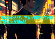 下载糖心APP，享受匿名聊天与兴趣匹配的交友新体验