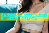 糖心vlog成人版：记录生活，分享瞬间，社区互动，视频创作平台