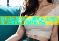 糖心vlog成人版：记录生活，分享瞬间，社区互动，视频创作平台