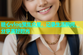 糖心vlog聚集众星，记录生活瞬间，分享美好时光