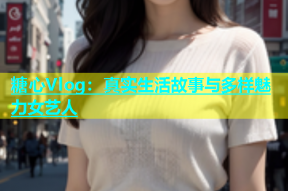 糖心Vlog：真实生活故事与多样魅力女艺人