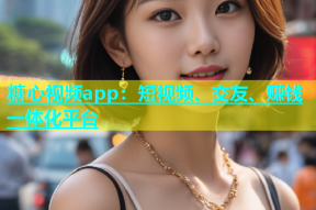 糖心视频app：短视频、交友、赚钱一体化平台