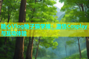 糖心Vlog柚子猫学姐：激情Cosplay与互动体验