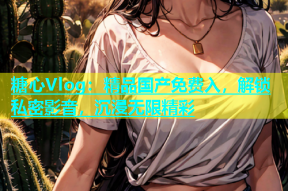 糖心Vlog：精品国产免费入，解锁私密影音，沉浸无限精彩