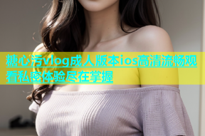 糖心污vlog成人版本ios高清流畅观看私密体验尽在掌握