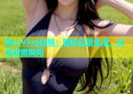 糖心Vlog白桃：轻松记录生活，分享甜蜜瞬间