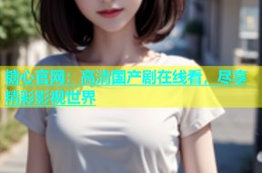 糖心官网：高清国产剧在线看，尽享精彩影视世界