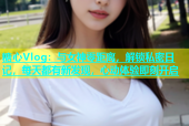 糖心Vlog：与女神零距离，解锁私密日记，每天都有新发现，心动体验即刻开启