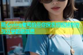 糖心vlog老司机带你探索短视频创作与分享的新世界