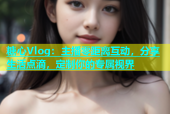 糖心Vlog：主播零距离互动，分享生活点滴，定制你的专属视界