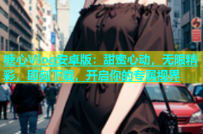糖心Vlog安卓版：甜蜜心动，无限精彩，即刻下载，开启你的专属视界