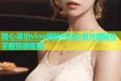糖心淑怡vlog揭秘判逆女友真相轻松掌握情感密码
