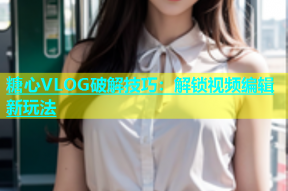 糖心VLOG破解技巧：解锁视频编辑新玩法