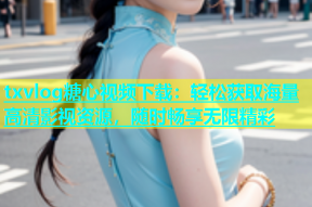 txvlog糖心视频下载：轻松获取海量高清影视资源，随时畅享无限精彩