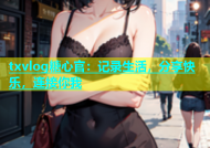 txvlog糖心官：记录生活，分享快乐，连接你我