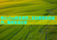 糖心vlog桥本香菜：秋日香菜奶茶制作，趣味生活分享