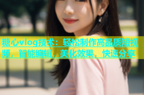 糖心vlog技术：轻松制作高品质短视频，智能编辑，美化效果，快速分享