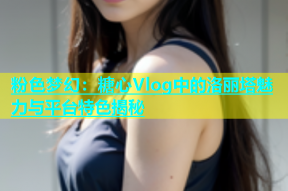 粉色梦幻：糖心Vlog中的洛丽塔魅力与平台特色揭秘