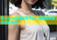 糖心vlog现场观看平台：随时随地观看精彩视频