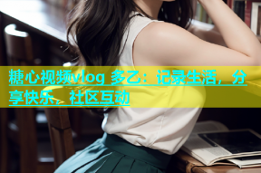 糖心视频vlog 多乙：记录生活，分享快乐，社区互动