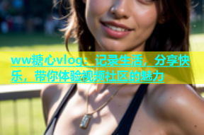 ww糖心vlog：记录生活，分享快乐，带你体验视频社区的魅力