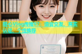 糖心Vlog传媒97：语音交友、真实认证、个性推荐