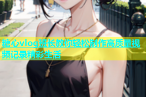 糖心vlog班长教你轻松制作高质量视频记录精彩生活