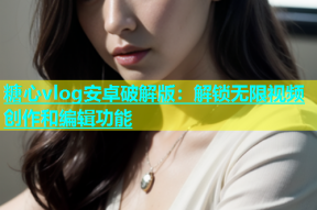 糖心vlog安卓破解版：解锁无限视频创作和编辑功能
