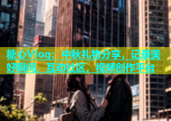 糖心Vlog：中秋礼物分享，记录美好瞬间，互动社区，视频创作平台