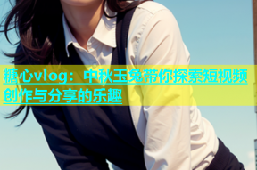 糖心vlog：中秋玉兔带你探索短视频创作与分享的乐趣