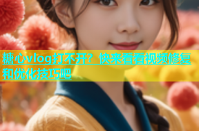 糖心vlog打不开？快来看看视频修复和优化技巧吧