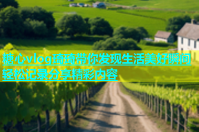 糖心vlog琦琦带你发现生活美好瞬间轻松记录分享精彩内容