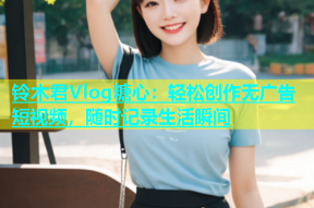 铃木君Vlog糖心：轻松创作无广告短视频，随时记录生活瞬间