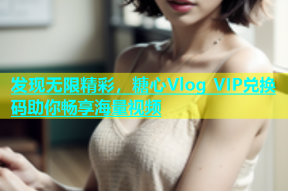 发现无限精彩，糖心Vlog VIP兑换码助你畅享海量视频