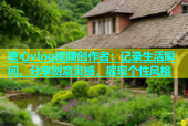 糖心vlog视频创作者：记录生活瞬间，分享创意灵感，展现个性风格