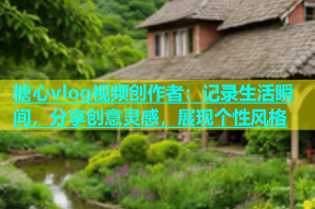 糖心vlog视频创作者：记录生活瞬间，分享创意灵感，展现个性风格
