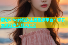 糖心vlog传媒女主播视频平台：精彩生活分享与互动社区