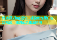 铃木君Vlog糖心：轻松创作无广告短视频，随时记录生活瞬间