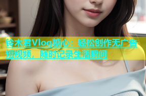 铃木君Vlog糖心：轻松创作无广告短视频，随时记录生活瞬间