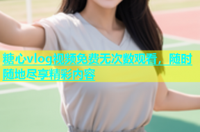 糖心vlog视频免费无次数观看，随时随地尽享精彩内容
