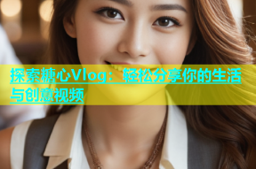 探索糖心Vlog：轻松分享你的生活与创意视频
