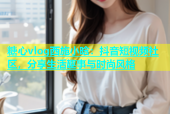 糖心vlog西施小晗：抖音短视频社区，分享生活趣事与时尚风格