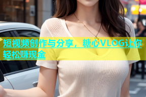 短视频创作与分享，糖心VLOG让你轻松赚现金
