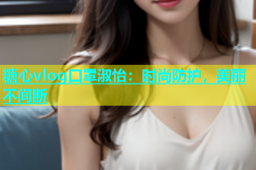 糖心vlog口罩淑怡：时尚防护，美丽不间断
