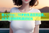 糖心Vlog：18岁的生活日常记录，分享青春瞬间和美好时光